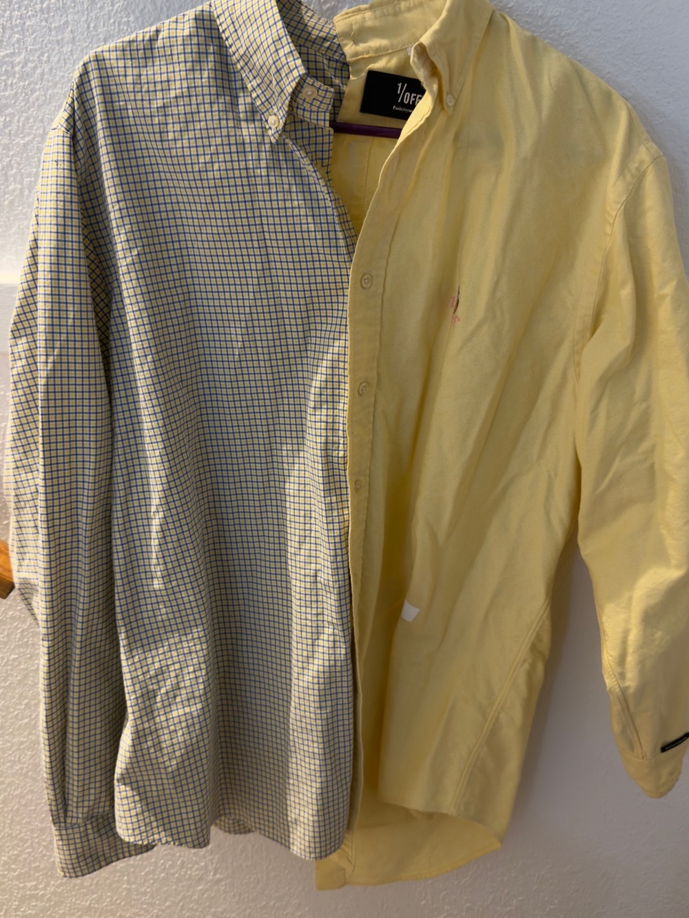 1/OFF Paris Upcycled Reworked Split Shirt One Size
